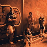 a group of people posing for a picture